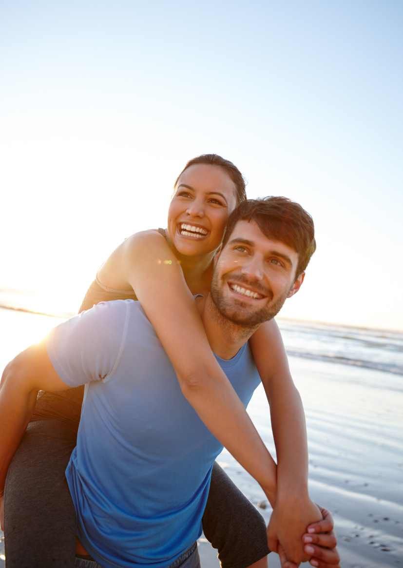 Couple on the beach